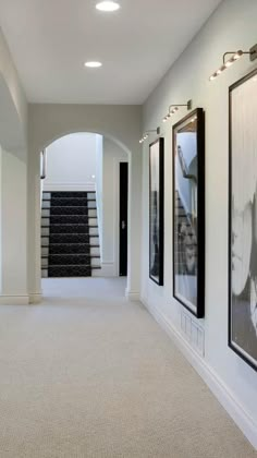 the hallway is clean and ready for us to use as an entrance way in this house