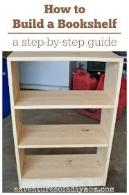 a book shelf with the title how to build a bookshelf