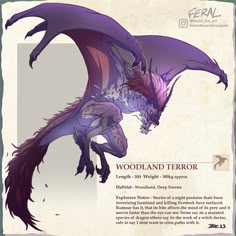 an image of a purple and black dragon