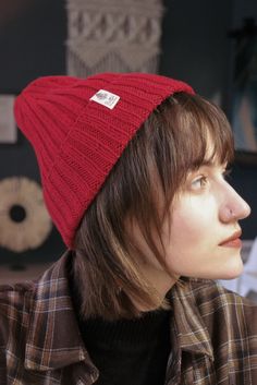 Jacques-Yves Cousteau or Steve Zissou beanie hat for men and women in bright red. Soft and warm, comfortable hat. The red fisherman's cap is ideal for travel, sailing or everyday life. Can also be a nice gift for your loved ones Hand knitted from natural 100% merino wool. One size (55cm-58cm) Care instructions: * Hand wash, 30 degrees C (85 degrees F) * Dry flat * Iron at low temperature Red Fisherman Hat, Warm Beanie For Outdoor, Solid Warm Hat, One Size, Red Cap Hat, One Size Fits Most, Warm Beanie With Curved Brim For Outdoor, Warm Beanie Hat In Solid Color, Knitted Solid Color Hat For Everyday, Warm Solid Color Beanie Hat, Knitted Hats For Everyday Use