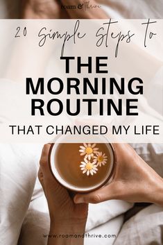 Intentional Morning Routine, Morning Coffee Routine, Mindful Morning Routine, Morning Routine Healthy, Morning Routines List, Mindful Morning, Morning Hacks, Productive Morning Routine, Routine Life