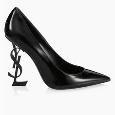 Ysl Saint Laurent Opyum 110 Point Toe Leather Pumps Heels Black Women’s Eu 37/Us 7 $1,390. Lightly Used. Box Included. Rendered In A Glossy Patent Leather, These Pumps Sit Atop A Signature Logo Heel. Leather Upper Point Toe Slip-On Style Leather Sole Made In Italy Size Logo Heel, 4.25" (110mm) Heels Black Women, Ysl Saint Laurent, Black Pumps Heels, Saint Laurent Shoes, Heels Black, Black Pumps, Leather Pumps, Signature Logo, Pumps Heels