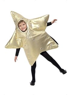 42" Gold and White Christmas Star Unisex Child Costume - Small Angel Fancy Dress, Star Fancy Dress, Nativity Costumes, Christmas Fancy Dress, Star Costume, Christmas Pageant, Christmas Play, Star Children, Childrens Christmas