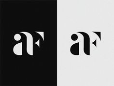 the letters ar are black and white in this logo design, which has been modified to be monogrammed