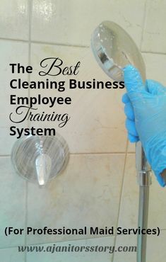 the best cleaning business employee training system for professional maid services cover articulations