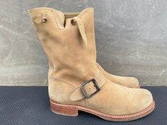 Frye Veronica Short Moto Biker Camel Buckle Suede Boots Rider Size 7 Awesome Shoes minor scuffs one of the top buckle missing see pictures. PLEASE VIEW ALL PHOTOS CAREFULLY AS I CONSIDER THEM PART OF THE DESCRIPTION. I WILL GLADLY COMBINE SHIPPING FOR MULTIPLE ITEMS PURCHASED IF THEY CAN BE SAFELY SHIPPED TOGETHER. DELIVERY WITHIN 5 BUSINESS DAYS, 1-2 BUSINESS DAY HANDLING. ONCE YOUR PAYMENT CLEARS, THIS ITEM WILL COME PROFESSIONALLY PACKAGED AND SHIPPED WITH CARE. PLEASE CONTACT ME THROUGH MESSAGES IF YOU HAVE ANY QUESTIONS OR CONCERNS. THANKS FOR LOOKING Frye Veronica Short, Frye Veronica, Awesome Shoes, Suede Boots, Boot Shoes Women, Nice Shoes, Kenya, Camel, Womens Boots