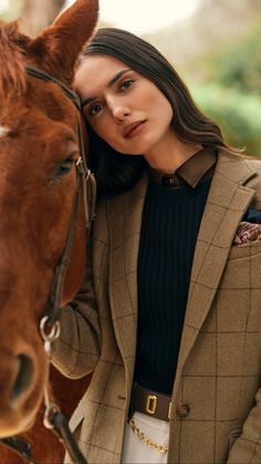 Blazer Designs For Men, Ralph Lauren Photoshoot, Boots Cuir, Ralph Lauren Womens Clothing, Pre Fall 2023, Equestrian Chic, Blazer Designs, Old Money Style