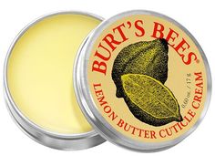 BURTS BEES CUTICLE CREAM: Burts Bees natural lemon butter cuticle cream revitalizes dry, rough hands to soothe and nourish unwanted hangnails and damaged cuticles for healthy looking, soft hands; Package may varyHYDRATING CREAM: Burts Bees natural lemon butter cuticle cream is an intensive cuticle treatment that nourishes brittle nails with vitamin E and sunflower oil for healthy feeling hands, cuticles and nailsMOISTURIZING CREAM: Formulated with sweet almond oil and cocoa seed butter, Burts Be Cuticle Cream, Cuticle Care, Brittle Nails, Cocoa Seeds, Lemon Butter, Burt's Bees, Cuticle Oil, Healthy Nails