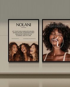 Introducing Nolani, the haircare brand that every curly girl needs! brief by: @briefclub 🤍 At Designs by Gabi, we create bespoke, delightful, memorable visual identity designs that truly represent your business values and connect with high-end customers. If you're ready to LEVEL UP inquiry from the link in bio! Let's create a brand identity you'll be proud of! . . . #haircare #haircareroutine #haircareproducts #curls #logodesigninspiration #curlyhair #hairbeauty #hairpro #beauty #beauty... Business Values, Posters Inspiration, Create A Brand, Visual Identity Design, Girl Needs, Curly Girl, Hair Care Routine, Creating A Brand, Logo Design Inspiration