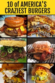 the ultimate guide to 10 of america's craziest burgers cover image