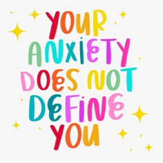 a reminder that you are not defined by your anxiety :-) Lotus Lake, Background Quotes, Quote Wallpapers, Ipad Aesthetic, Motivation Monday, Nails Today, Calligraphy Quotes, Clever Quotes, Empowerment Quotes