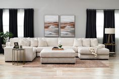 Lindyn 5-Piece Sectional | Mathis Home Sectional With Chaise, Curio Cabinet, Upholstered Fabric, Ashley Furniture, Modern Elegance, Sectional Sofa, Recliner, Living Room Furniture, Sectional