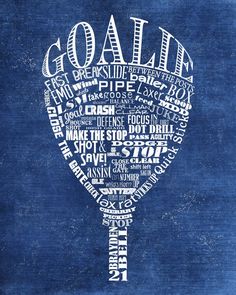 a blue poster with the word goal written in different languages