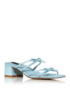 Aqua Women's Cntia Square Toe Double Bow Strap Block Heel Sandals - Exclusive Baby Blue Sandals, Denim Skirt Trend, Winter Bridesmaids, Pocket Square Wedding, Exclusive Shoes, Double Bow, Short Denim Skirt, Casual Dress Shoes, Wedding 2024