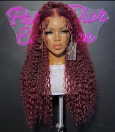 Baddie Wigs, Bratz Hairstyles, Wigs Collection, Curly Lace Frontal, Wig Collection, Lace Fronts, Turquoise Hair, Quick Braided Hairstyles