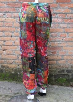 Cotton Womens Patchwork Harem Yoga Pants Festival Clothing | Red | Split-Skirts-Pants, Patchwork, Junior-Petite, Misses, Pocket, Yoga, Vacation, Beach, Gift, Dance, Floral, Printed, Tie-Dye Traditional Summer Festival Bottoms, Summer Hippie Trousers, Traditional Patchwork Pants For Summer, Multicolor Bottoms For Summer Music Festival, Summer Wide Leg Patchwork Harem Pants, Casual Patchwork Pants For Festival, Casual Festival Pants With Patchwork, Bohemian Patchwork Pants For Festivals, Bohemian Festival Pants With Patchwork