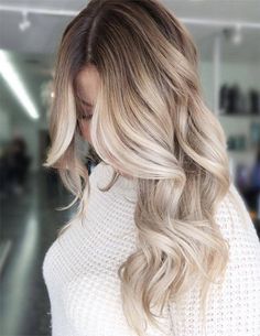 Ashy Blonde Highlights, Blonde Bayalage, Hot Hairstyles, Ombre Blond, Ashy Blonde, Blonde Wigs, Real Hair Wigs, Color Highlights, Blonde Hairstyles