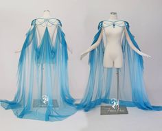 Wind Fairy Costume, Faerie Costume, Firefly Path, Water Clothing, Festival Make Up, Fairy Cosplay, Water Fairy, Scale Mail, Recycled Dress