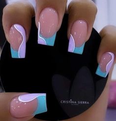 Summer Nails 2023, Dope Nail Designs, Pretty Nail Art Designs, Short Square Acrylic Nails