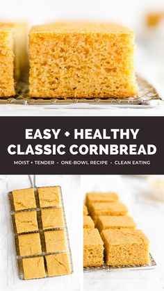 easy and healthy classic cornbread recipe that is low in carbohydrates