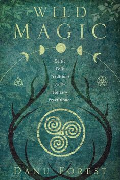 the book cover for wild magic