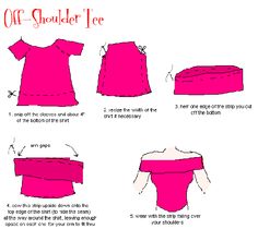 how to make an off the shoulder top with sleeves and necklines in 3 easy steps