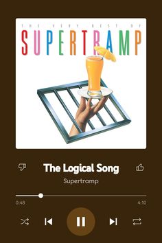 the supertramp app on an iphone