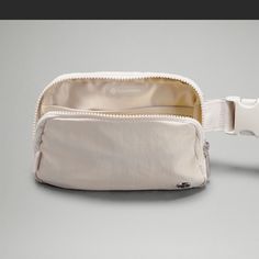 Lululemon Everywhere Belt Bag 1l Nwt Color: White Opal Smoke Free Home Lululemon Belt Bag, Lululemon Bags, Lululemon Everywhere Belt Bag, Everywhere Belt Bag, Pink Crossbody Bag, Festival Bag, Gold Velvet, Water Repellent Fabric, Bags Purses