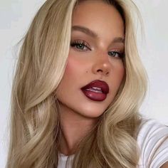 dark lipliner Makeup Bibir, Ombré Lips, Formal Makeup, Ombre Lips, Makijaż Smokey Eye, Dope Makeup, Glam Look, Glamour Makeup, Makeup Pictures