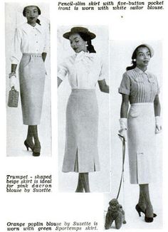 50s Fashion Black Women, Late 50s Fashion, 1950s Fashion Trends, Vintage Fashion Trends, Vintage October, 50s Aesthetic, Fashion Eras, Decades Fashion, 1950s Fashion Women