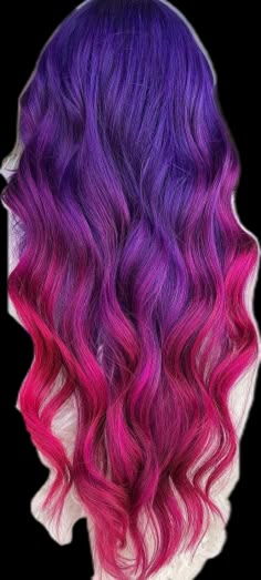 Summer Hair Color For Blondes, Hair Color For Blondes, Trendy Balayage, Hair Color Ideas Trending, Galaxy Hair Color, Purple Hair Color Ombre, Pink And Purple Hair, Purple Hair Color Ideas, Hidden Hair Color