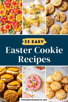 33 easy easter cookie recipes that are perfect for the whole family to make and eat