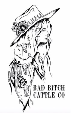 Punchy Tattoos, Punchy Western Tattoos, Baddie Art, Punchy Cowgirl, Western Artwork, Western Tattoos