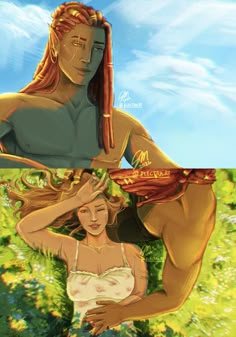 Artist: electra.rt Acotar Lucien And Elain, Lucien And Elain, Elain And Lucien, Roses Book, Comics Love, Crescent City