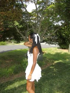 Girly Girl Aesthetic Black Women, Coquette Outfit Ideas Black Woman, Bow Curly Hair, Southern Belle Aesthetic, Southern Belle Outfit, Short Party Dress, Black Femininity, A Line Shorts, Grad Dresses