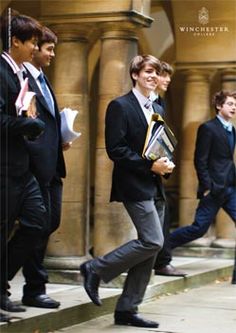 Winchester prospectus College Prospectus, School Prospectus, Private School Uniforms, Boarding School Aesthetic, Winchester College, College Boys, Ivy League Style, Boys School Uniform, Prep School