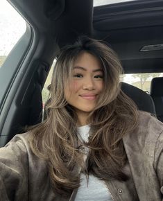 Asian Hair Blonde Highlights, Asian Hair Inspo, Honey Brown Balayage, Asian Brown Hair, Asian Hair Dye, Asian Hair Highlights, Brown Sugar Shaken Espresso, Blonde Asian Hair, Ash Blonde Hair Balayage