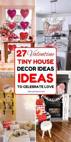 valentine's day decor ideas to celebrate love in the kitchen, living room and bedroom