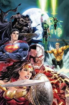 the cover to justice and the new 52