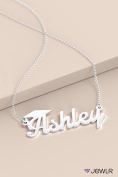 Their accomplishments are the keys to their future! Commemorate this with this Graduation name necklace – the perfect personalized grad gift. #GraduationGiftIdeas #HighSchoolGradGiftForHer #UniversityGradGift #GraduationJewelryGifts #2021GraduationGifts Katie Name Necklace, Cheap Personalized Necklaces For Graduation, First Letter Of Your Name, Graduation Keepsake, Graduation Jewelry, God's Promises, Gold Rings Fashion, Rings Fashion, Custom Charms