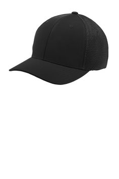 a black baseball cap is shown on a white background and has no image in it