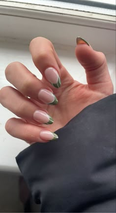 Fall French Tip, French Tip Designs, Oval Acrylic Nails, 2024 Nails, Simple Acrylic Nails, Classy Acrylic Nails