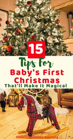 a baby's first christmas that i make it magic