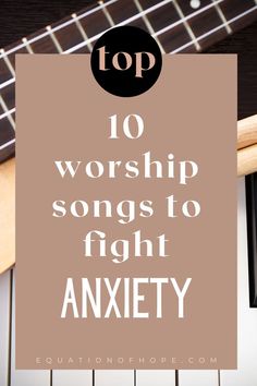 Are you dealing with anxiety? Are you looking for worship songs to help you fight fear and anxiety? Click here for a list of the top 10 worship songs to fight anxiety. These beautiful worship songs will encourage you and comfort your heart and mind. #worshipsongs #christianplaylist #christianmusic #worshipmusic Praise And Worship Songs, Biblical Inspiration, Worship Music, Christian Songs, Scripture Study, Worship Songs, Christian Blogs