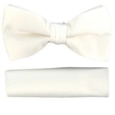 Brand New Classic style Pre Tied Bow made from quality material. A great formal classical style men's bow tie for a great accessory to a tuxedo or a suit. Great for wearing to a wedding or any other formal occasion. Perfect for parties, weddings, birthdays, holiday parties or formal occasions. Bow ties made a comeback & they're here to stay! Every gentleman's wardrobe staple.This Bow tie comes with Matching hanky. Classic White Bow Ties, Classic White Bow With Ties, Formal White Bow Tie With Butterfly Knot, White Formal Bow Tie With Butterfly Knot, White Bow Tie For Black Tie Events, Classic White Bow For Formal Occasions, White Bow Tie For Black-tie Events, White Dapper Bow Tie For Formal Occasions, White Detachable Bow Tie For Black Tie Events