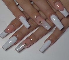 Glitter French Nails, Nagellack Trends, Acrylic Toes, Nagel Tips, Fancy Nails Designs, Girly Acrylic Nails, Acrylic Nails Coffin Short, Unique Acrylic Nails, Pink Acrylic Nails