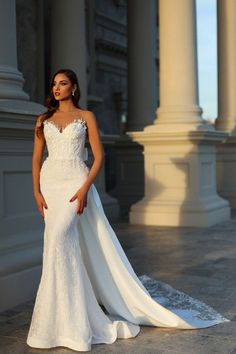 Bobo Wedding Dress, Lace Mermaid Wedding Dresses, Backless Lace Wedding Dress, Wedding Dresses Mermaid Sweetheart, Pearl Wedding Dress, Wedding Dresses 2024, Wedding Dresses Uk, Fancy Wedding, Backless Wedding