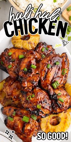 Huli Huli Chicken Hulu Chicken Recipe, Hui Hui Chicken, Hulu Hulu Chicken, Grilled Huli Huli Chicken, Huli Huli Chicken Recipe, Copycat Food, Hawaiian Chicken Recipes, Huli Chicken, Huli Huli