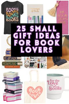 small gift ideas for book lovers