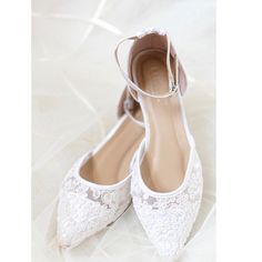 Kristen Lisicki added a photo of their purchase Elegant Almond Toe Wedding Flats, Lace Ankle Strap Wedding Shoes, Elegant White Pointed Toe Flats For Wedding, Fitted Flat Heel Wedding Shoes, White Pointed Toe Flats For Wedding, White Flat Heel Bridesmaid Wedding Shoes, Elegant Pointed Toe Flats With Ankle Strap For Wedding, Elegant Wedding Pointed Toe Flats With Ankle Strap, White Flat Heel Wedding Shoes For Bridesmaids